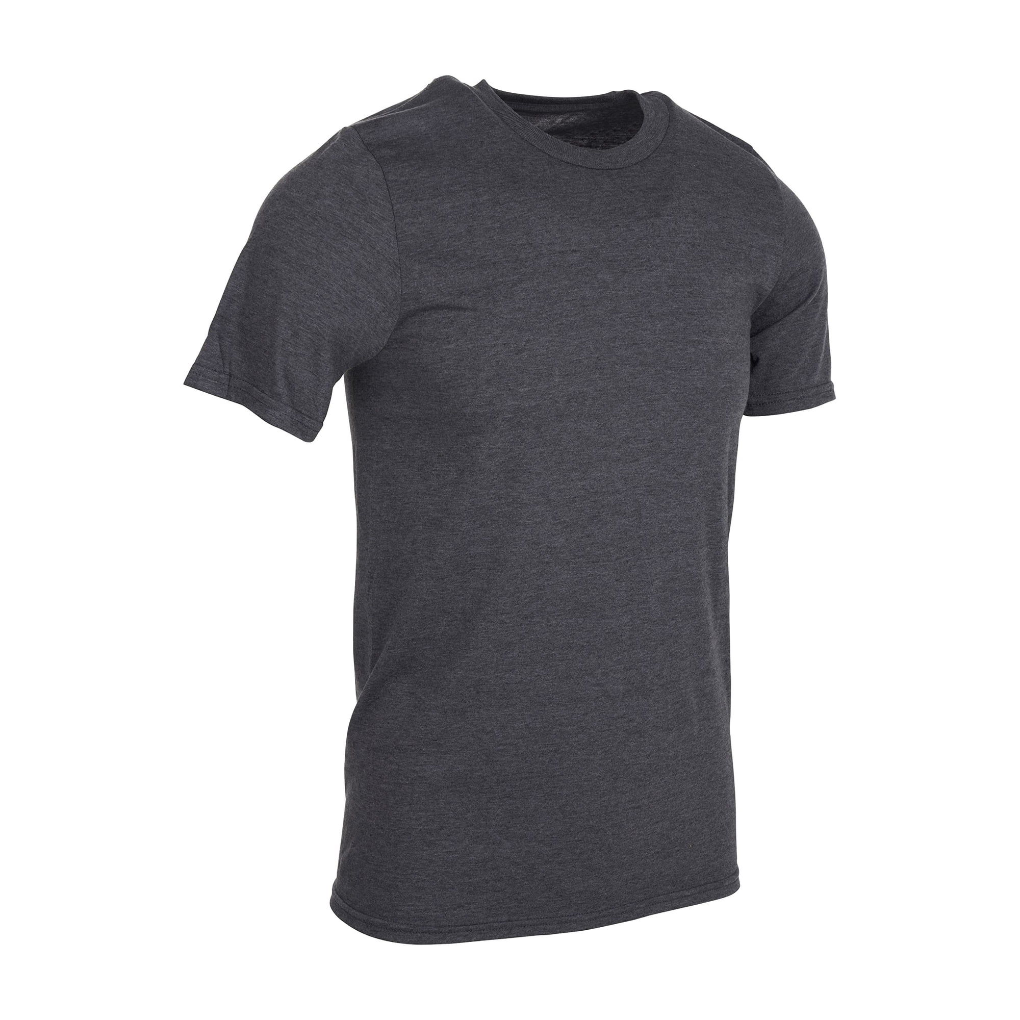 BILLIONHATS Men’s Cotton T-Shirt 6 Pack, Big Tall Short Sleeve Lightweight Tees for Men, Packs of Bulk T-Shirts (Small)