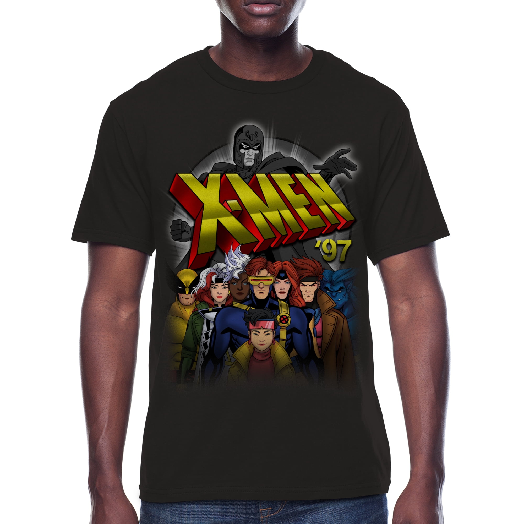 X-Men, Men's Apparel Graphic T-Shirt, 90's Team, Sizes S-3XL
