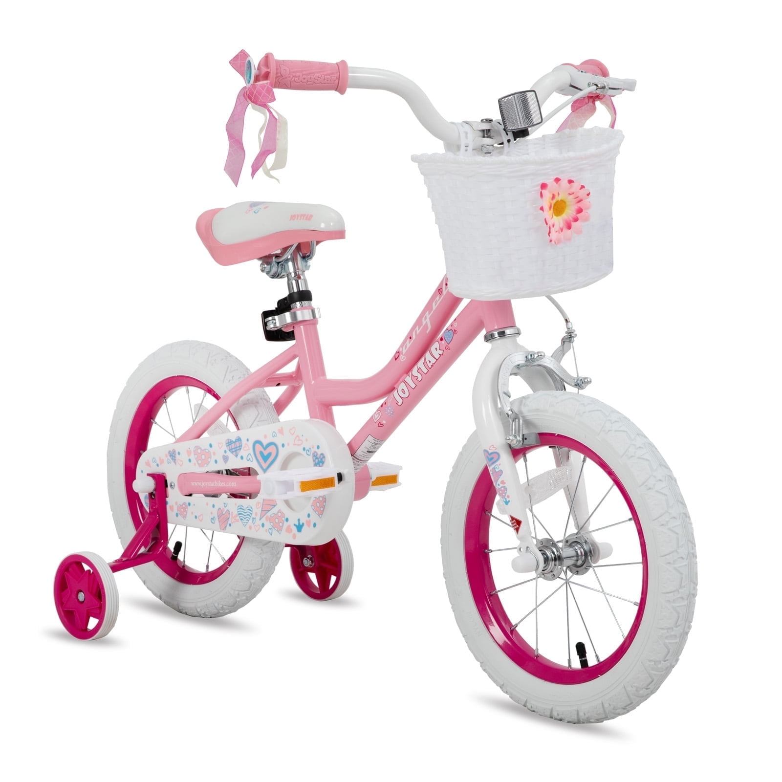 Joystar Angel Girls' 18" Training Wheel Bicycle